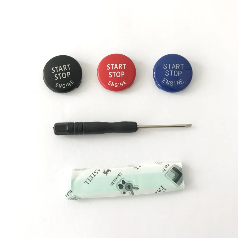 1 шт. кнопка включения и остановки запуска двигателя автомобиля сменная Крышка