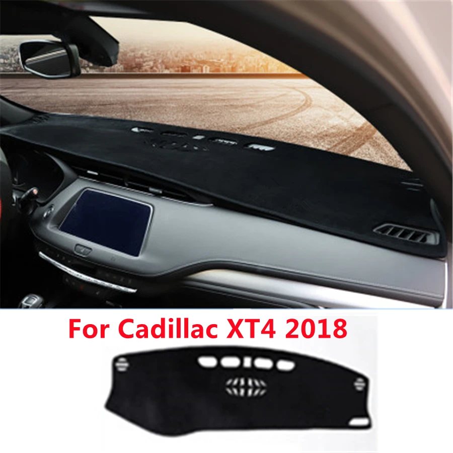 

Car Dashboard Cover Dash Mat For CadillacXT4 (2018 Year) Auto Sun Shade Pad Carpet Protector