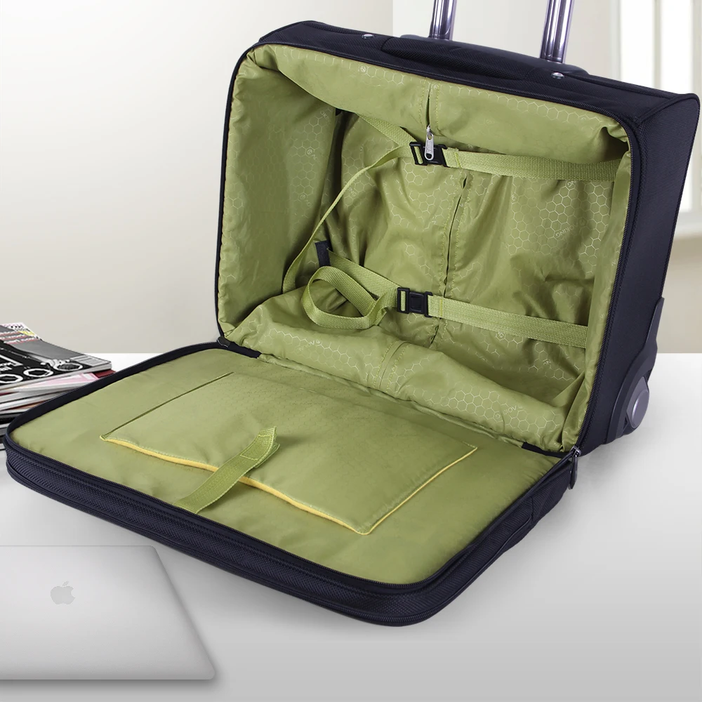 Колесный багаж металлическая сумка на колесиках для мужчин дорожная ручная