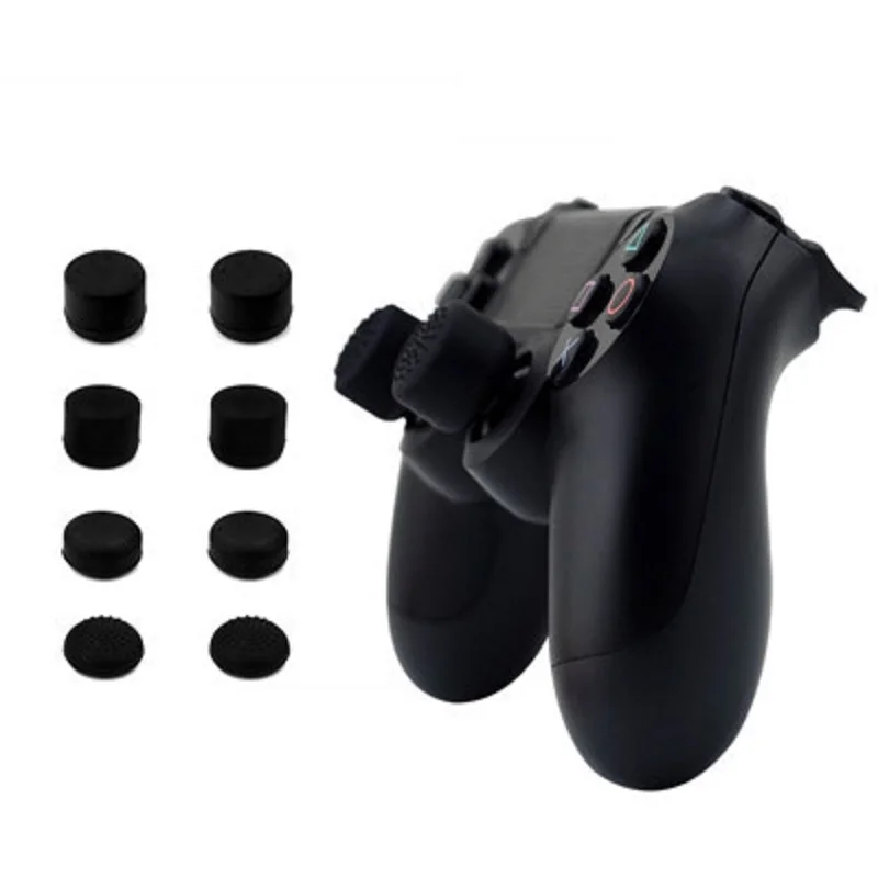 8 шт Силиконовые аналоговые ручки джойстик ручки для PS3/PS4 ручка для sony Playstation 4 PS4 Pro тонкие запасные части