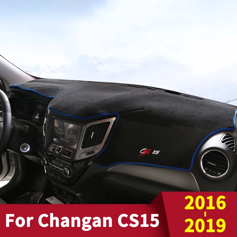 Для Changan CS15 приборной панели автомобиля крышка приборной панели коврик солнцезащитный тент КОВРИК КОВРЫ анти-УФ аксессуары