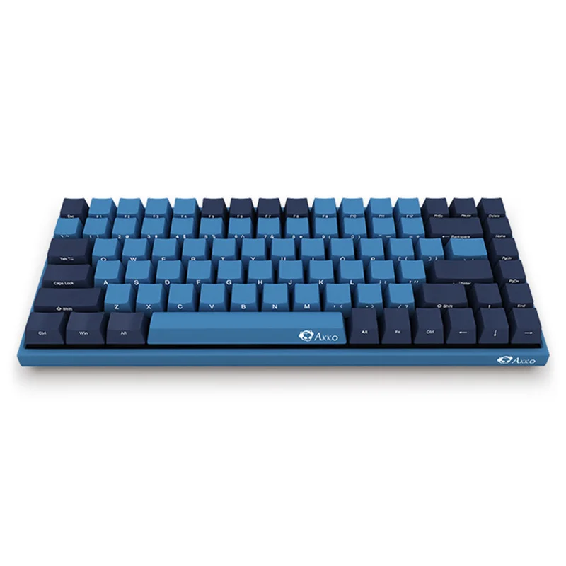 Механическая игровая клавиатура Cherry MX Switch AKKO 3084 SP с изображением океанской