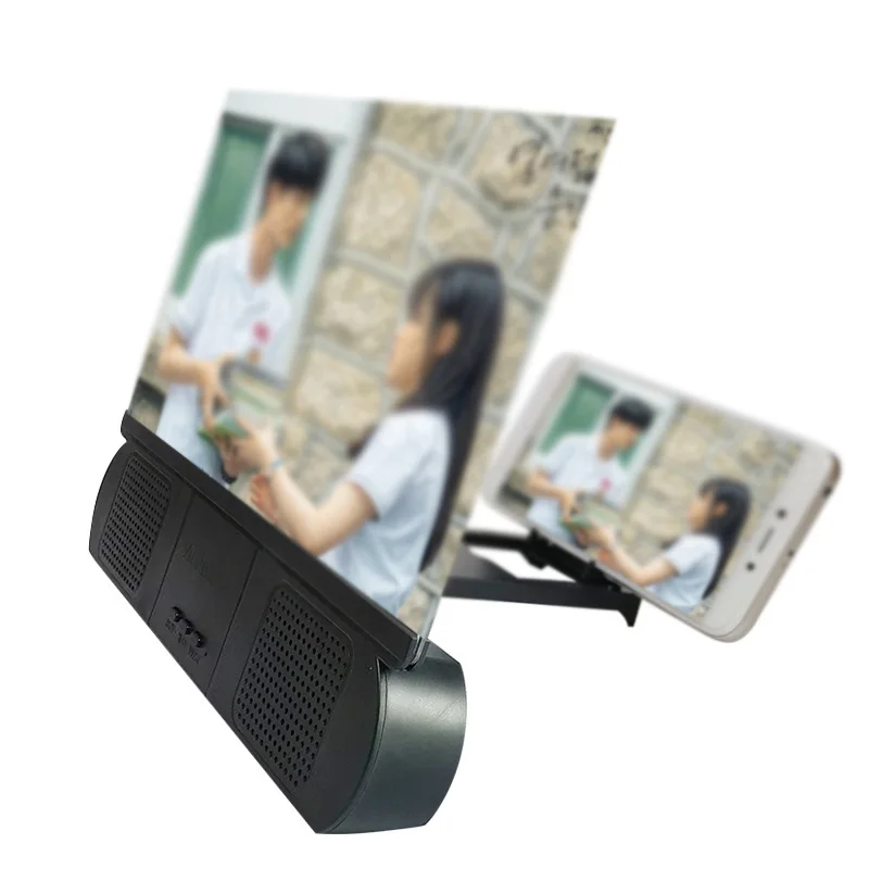 Новый увеличитель для экрана телефона Встроенный модуль Bluetooth Динамик Фильмы 10