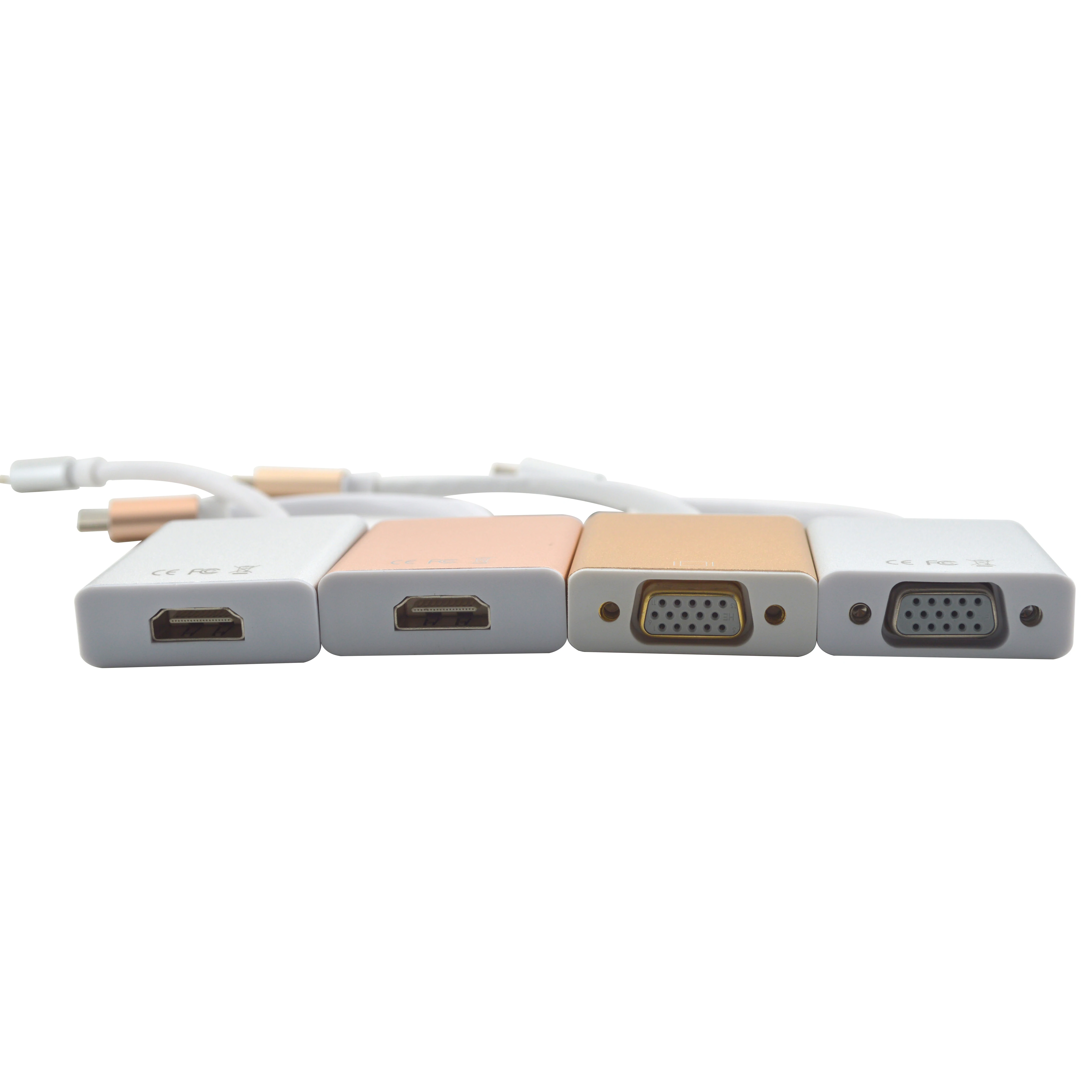 Высокое качество USB C 3 1 адаптер Type c к HDMI VGA кабель конвертер для Apple Macbook XiaoMi