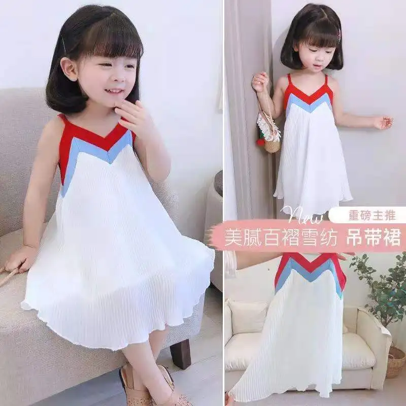 

Детская юбка для девочек 2021 Новые топы с круглым вырезом, детская одежда с повязкой на голову, платье девочка-принцесса Western Стиль 2T3T4T