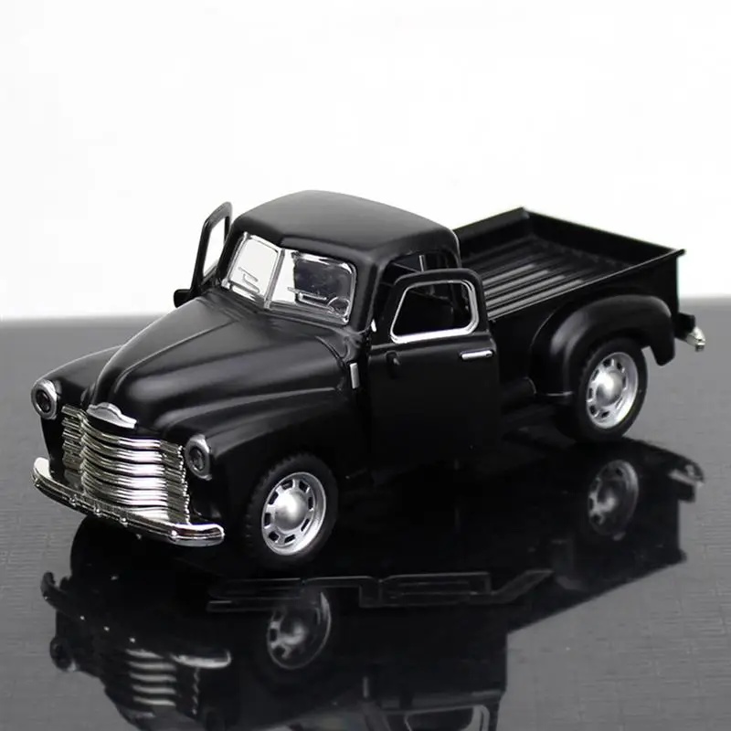 

1Pc Alloy Car Adornment Retro Metal Car Model Mini Creative Car Decoration
