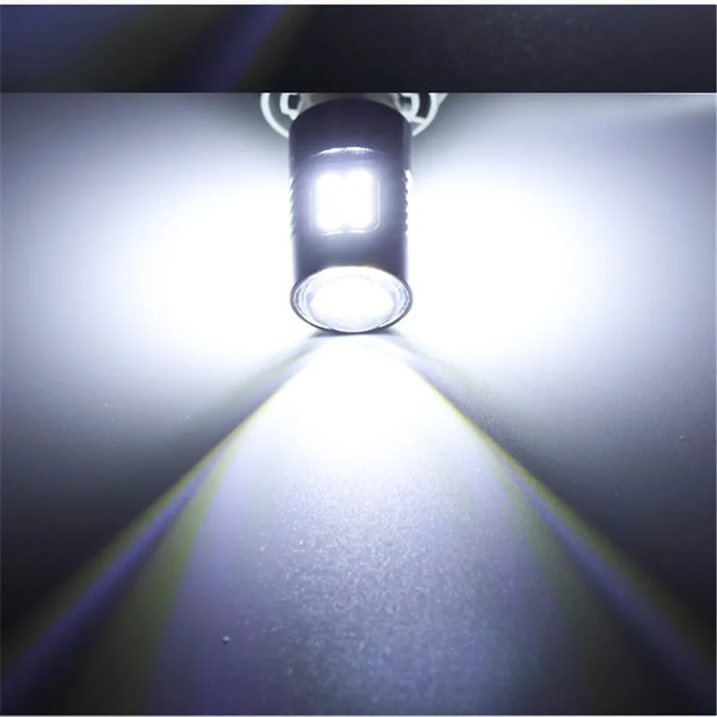 2 шт. светодиодный светильник T20 7440 P21W BA15S PY21W BAU15S Canbus 21 Вт 1156 21SMD супер яркий BAY15D 3030
