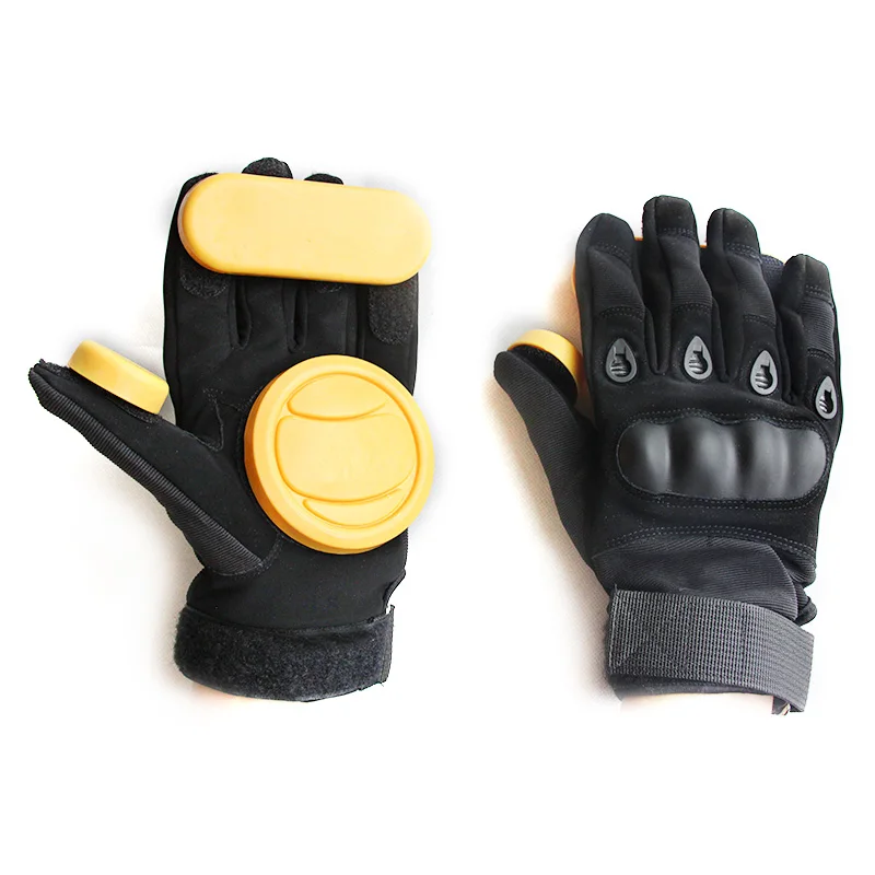 

Downhill Skateboard Gloves Roller Safety Gear Longboard Slide Gloves With Slider Skate Accessories Long Board Gloves