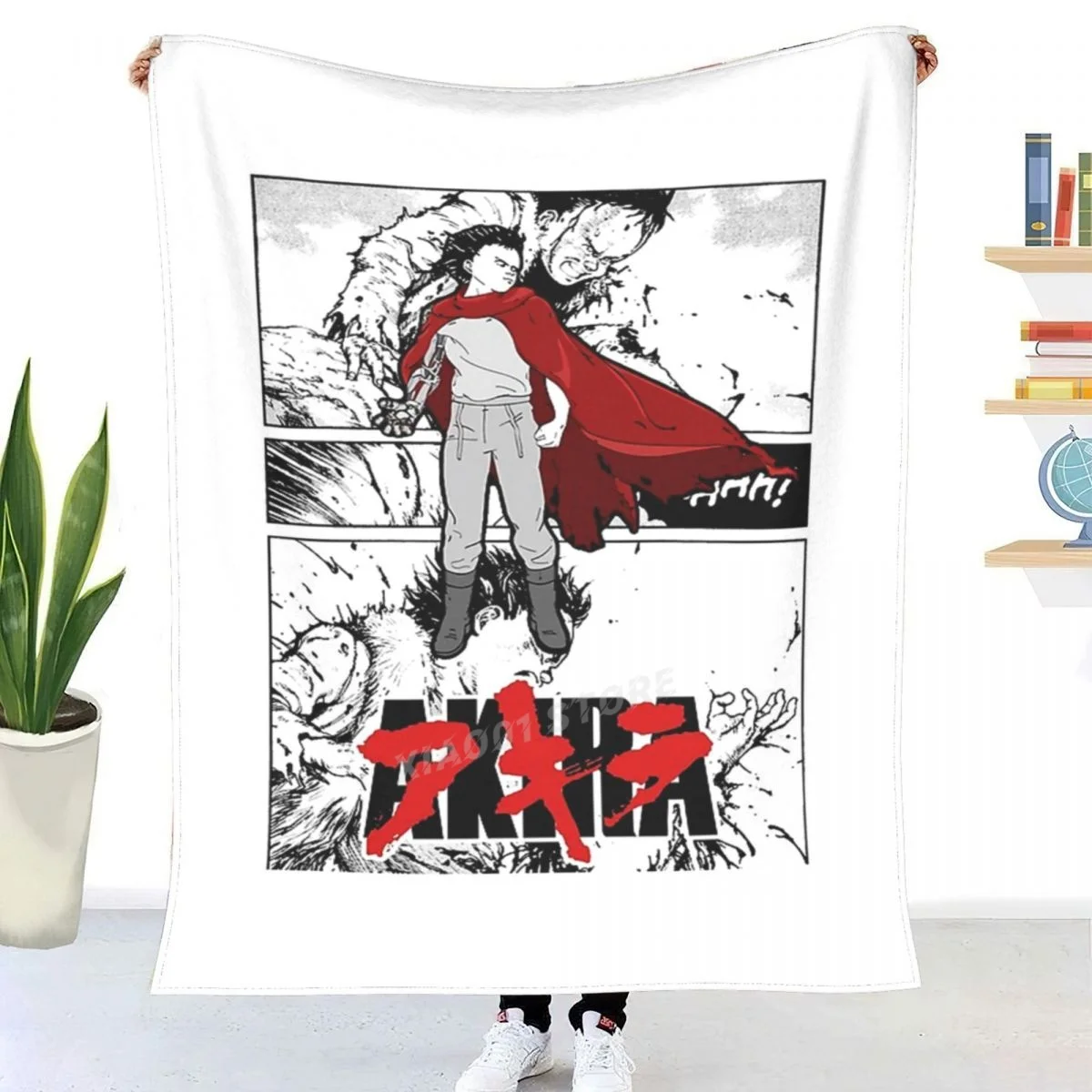 

Akira Tetsuo Shima Throw Blanket Sherpa Blanket Bedding soft Blankets