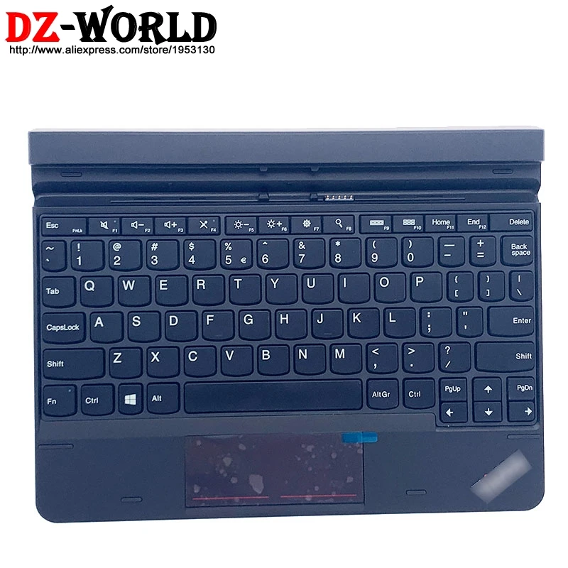 

Ella 2 US English New Original Base Docking 2-in-1 Expansion Ultrabook Keyboard For Lenovo Thinkpad 10 Tablet 03X9104