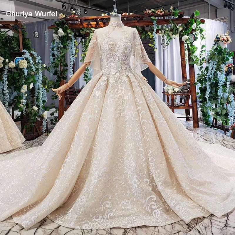 HTL721 роскошное бальное платье Свадебные платья с открытой спиной без рукавов