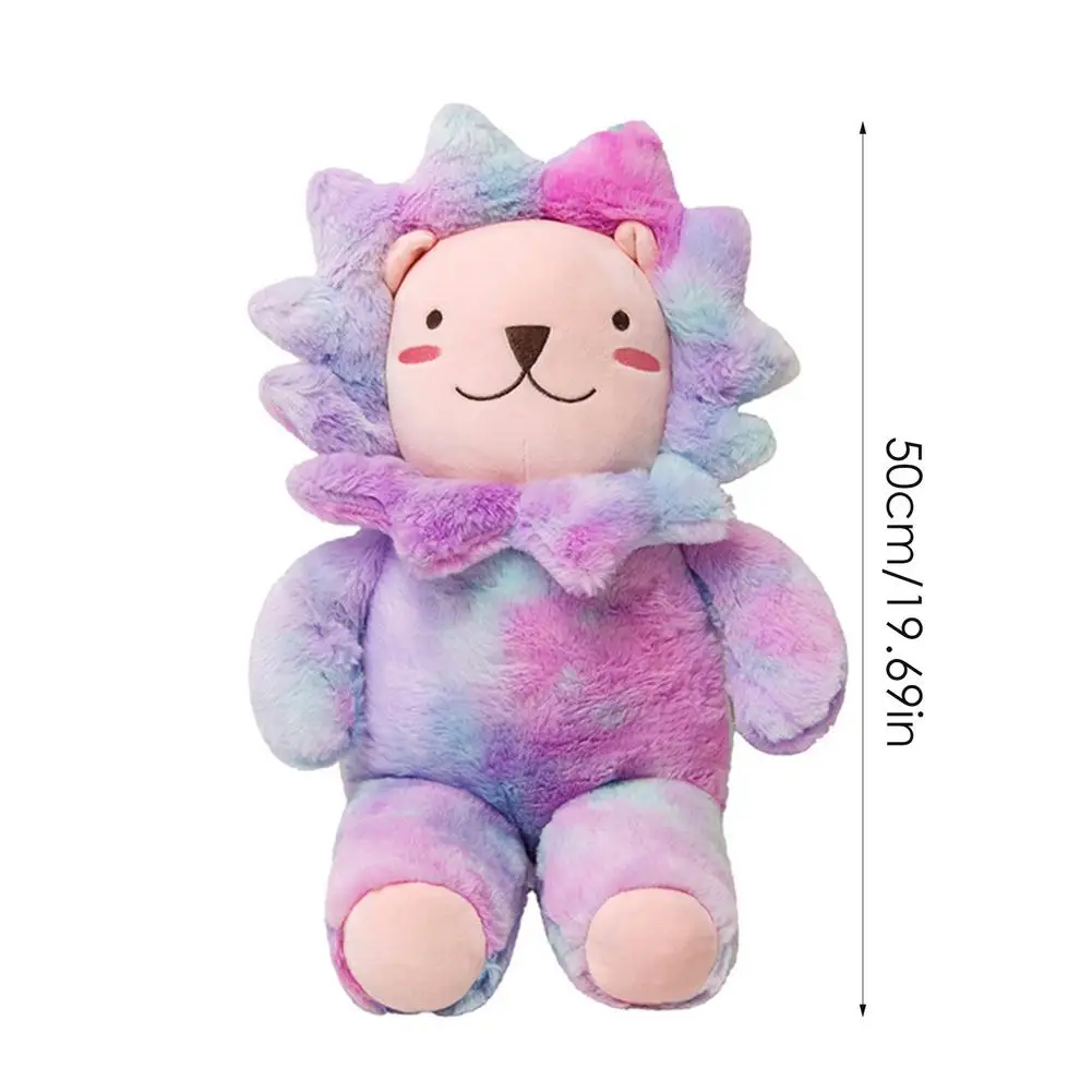 

Cute Lion Plush Toy Doll Stuffed Pillow Children Gift Home Decor Best Companion Doll Soft Material Very Skin-friendly Pillow