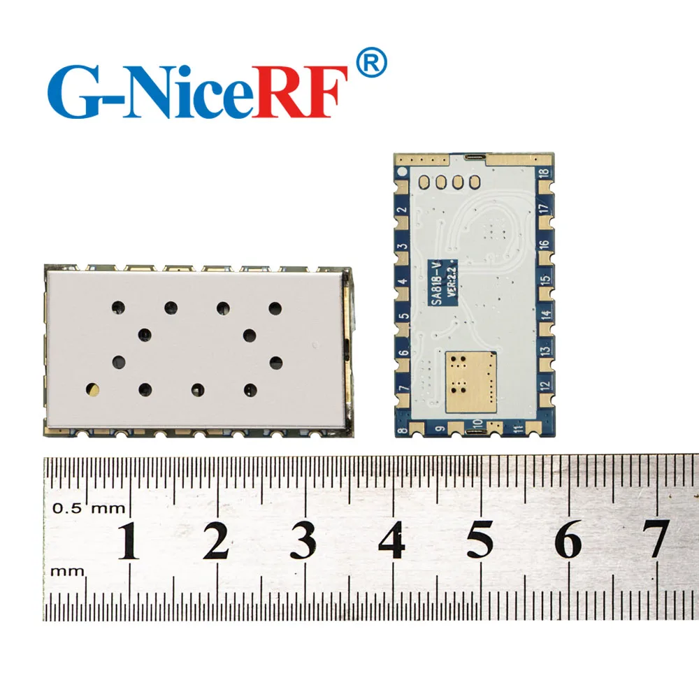 2 шт. модуль приемопередатчика выходная мощность 1 Вт 30 дБм дальность 5 км УКВ