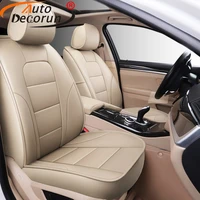 autodecorun 15pcsset perforated cowhide covers seat for fiat linea accessories seat cover for cars protectors styling 2008 2012