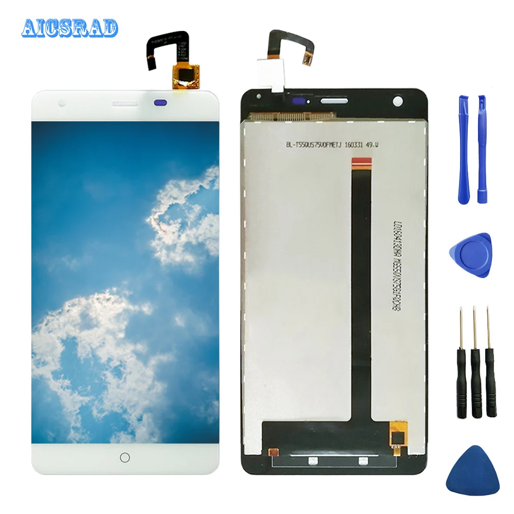 AICSRAD Новый Оригинальный сенсорный экран ЖК дисплей для Ulefone power 1 Запасные части +