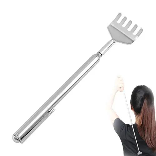 1 pc as shown Back Massager Scratcher Telescopic Scratching Backscratcher Kit Back Scraper Anti Itch Self Massager Bear Claw Extender Hackle - Color: 1 pc as shown