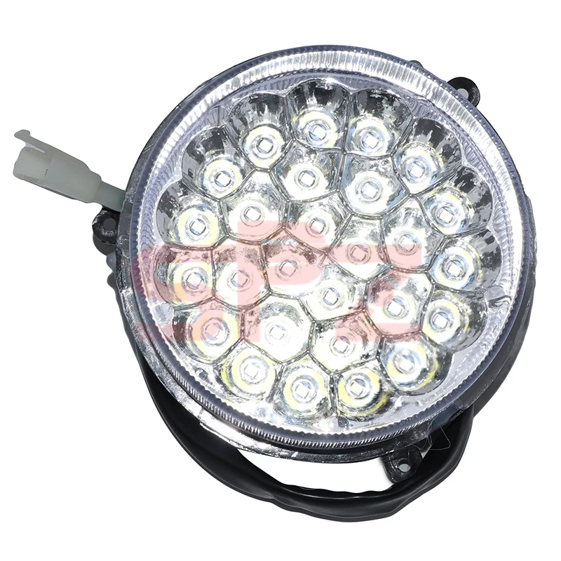 

Motorcycle accessories modified lighting lamp shell LED suitable for inverted three-wheeled large Kawasaki ATV headlights