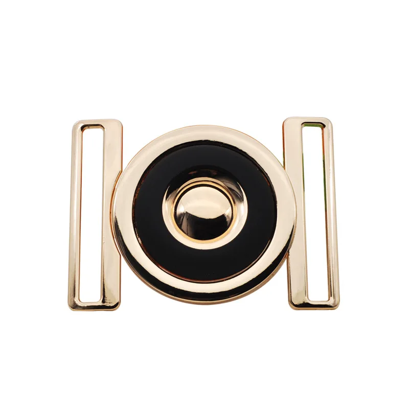 50 мм цинковый сплав модные пряжки ремня многоцелевой кнопки для женщин вниз