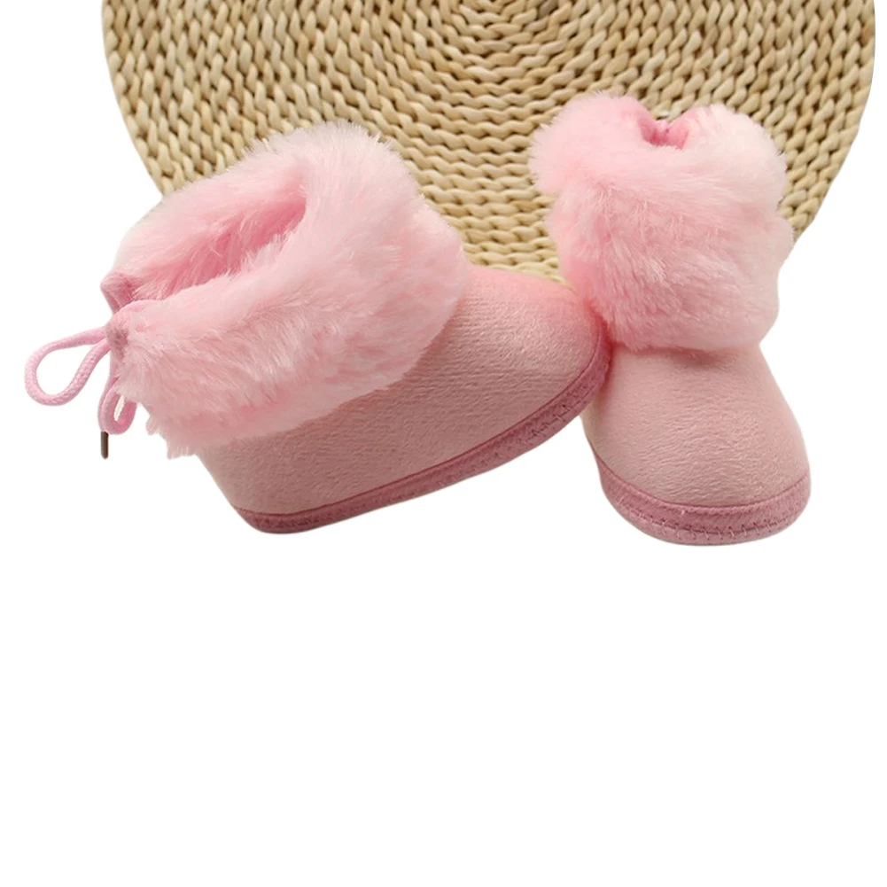 Детские осенне зимние ботинки для девочек и мальчиков пушистые теплые кроссовки