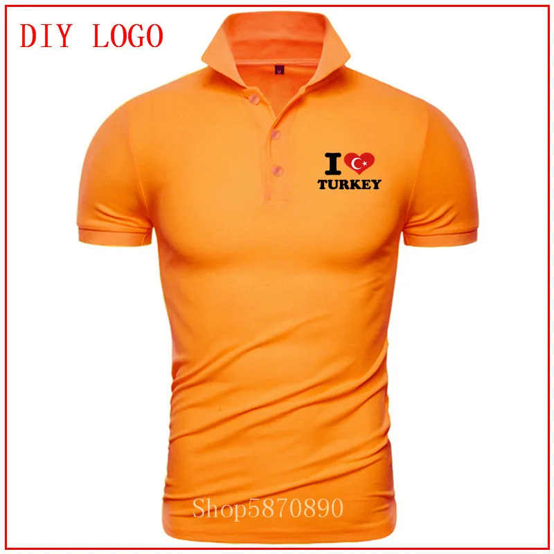 Рубашка поло мужская с принтом и надписью I love Heat|Поло| |