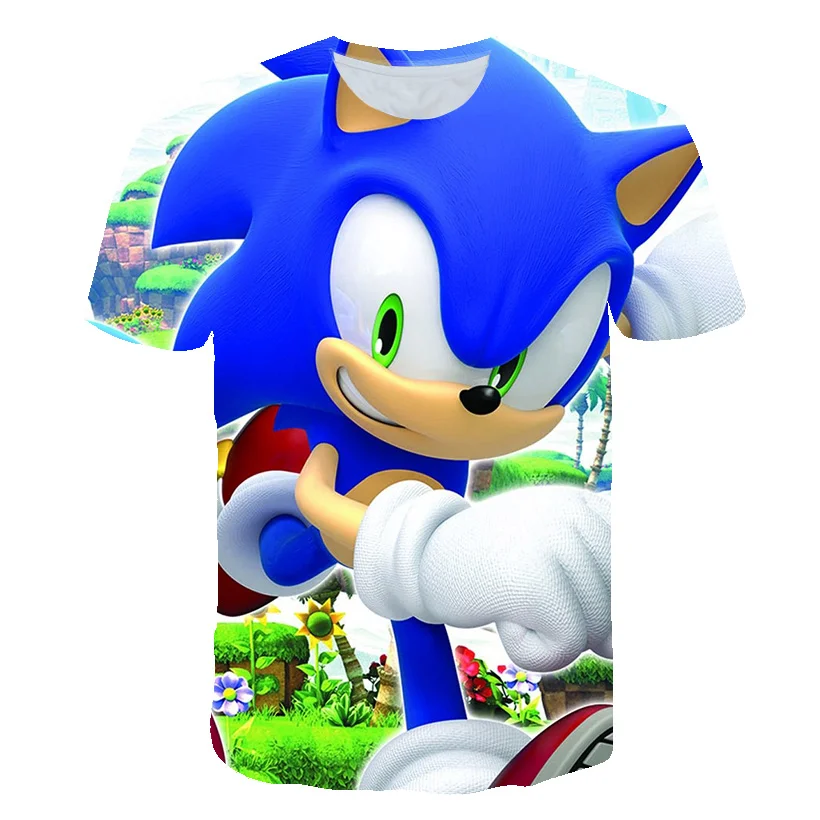

Children T shirts Boys Clothing Cartoon Game Pattern Boys Clothes Kids O-Neck T-shirt Summer Clothes For Girls Unisex 12 years