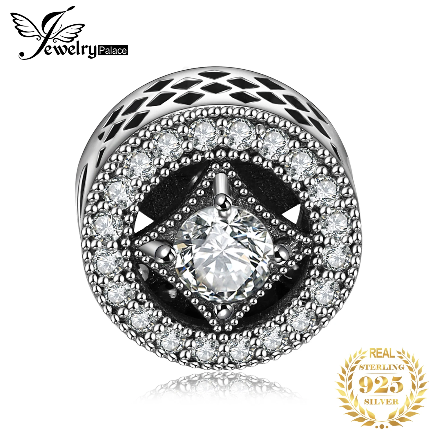 

JewelryPalace Invitations 925 Sterling Silver Beads Charms Silver 925 Original For Bracelet Silver 925 original Jewelry Making
