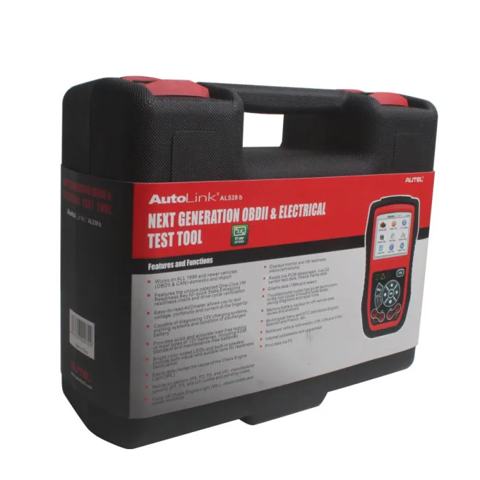 

DHL Free Original Autel AutoLink AL539B Price Auto Link AL539 OBDII Code Reader & Electrical Test Tool autel al539b