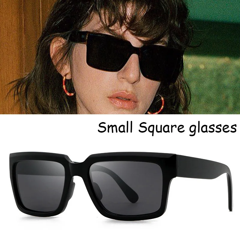 

2022 Popular Fashion Modern Small Square Sunglasses Women Retro Sun Glasses Men Lady Shades Oculos De Sol UV400 Eyewear