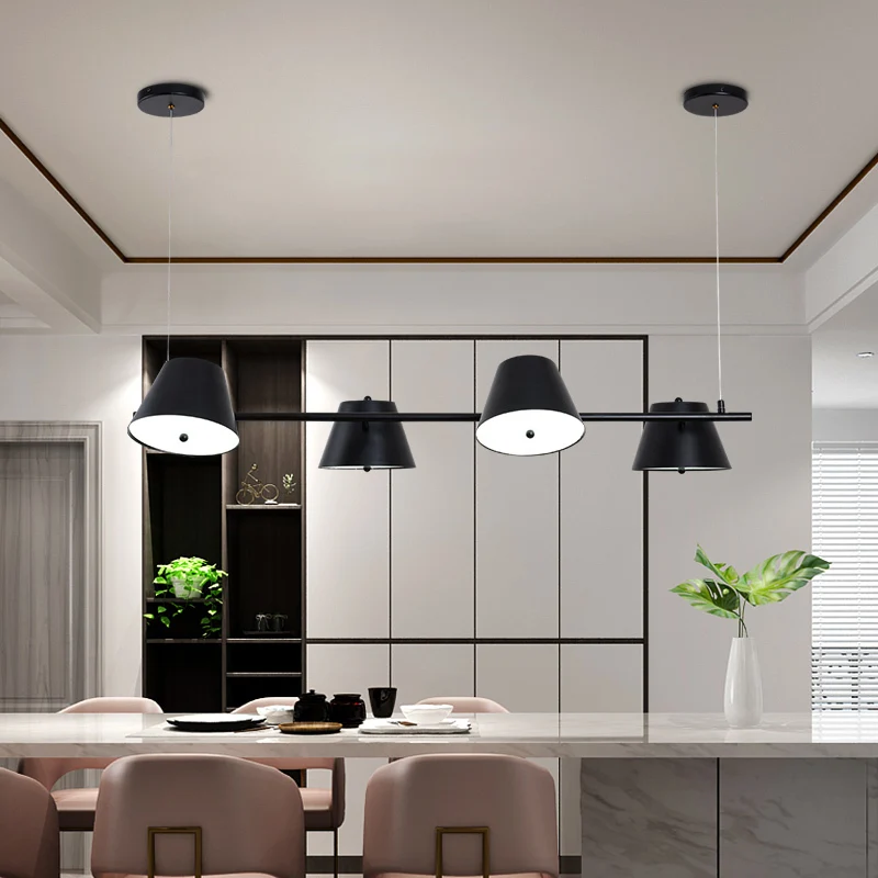 Современный Железный подвесной светильник Северной Европы креативный