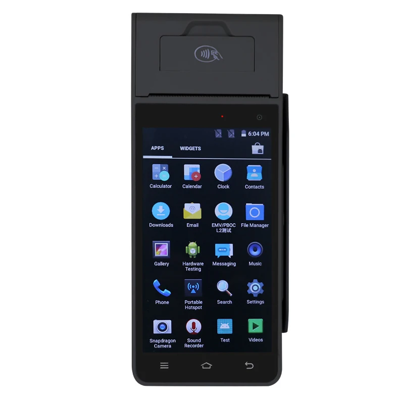 4G PCI EMV Ручной android отпечатков пальцев EFT POS системы для банка платежная машина с