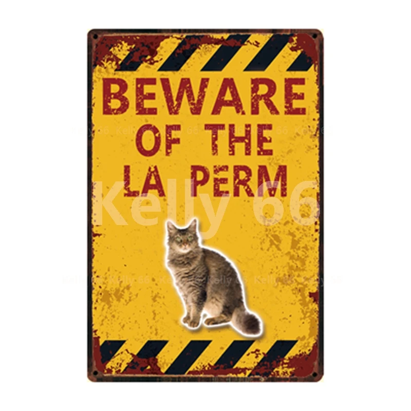 [Kelly66] Pet Cat Остерегайтесь Бенгальской Бомбей La Perm бирманская металлическая