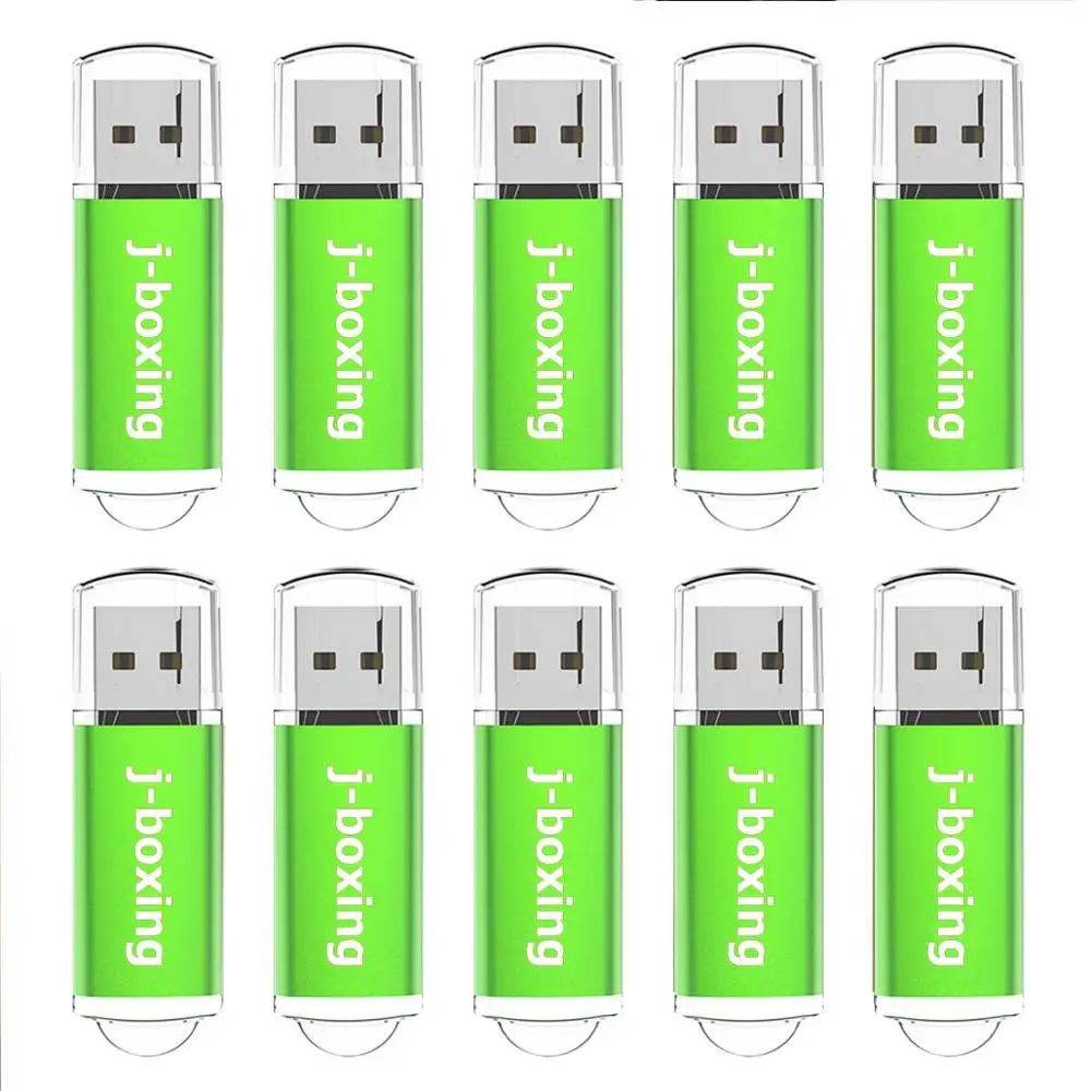 J boxing 10 шт. 64 Мб USB флеш накопитель прямоугольник 2 0 ручка флешки с крышкой для ПК