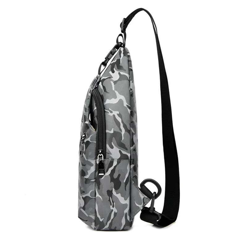 Multifunctional Chest Bag for Man 2021 New Camouflage Print Waterproof Men Crossbody Bags Large Capacity Male Outdoors Pack