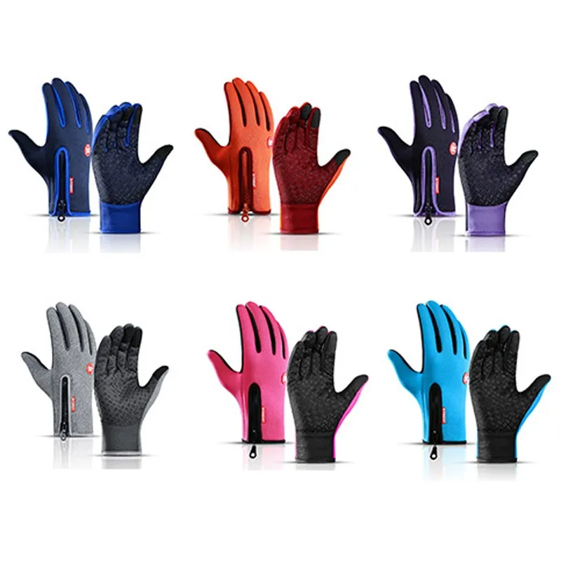 

Unisex Touchscreen Winter Thermal Warm Cycling Bicycle Bike Ski Outdoor Camping Hiking Motorcycle Gloves Sports Full Finger