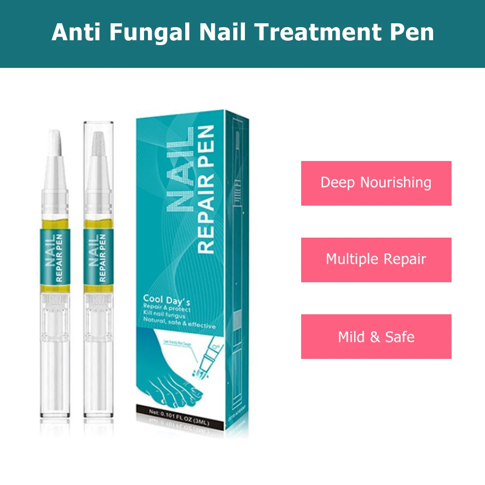 2 шт. 3 мл ручка для лечения Ногтей онихомикоз паронихия противогрибковая