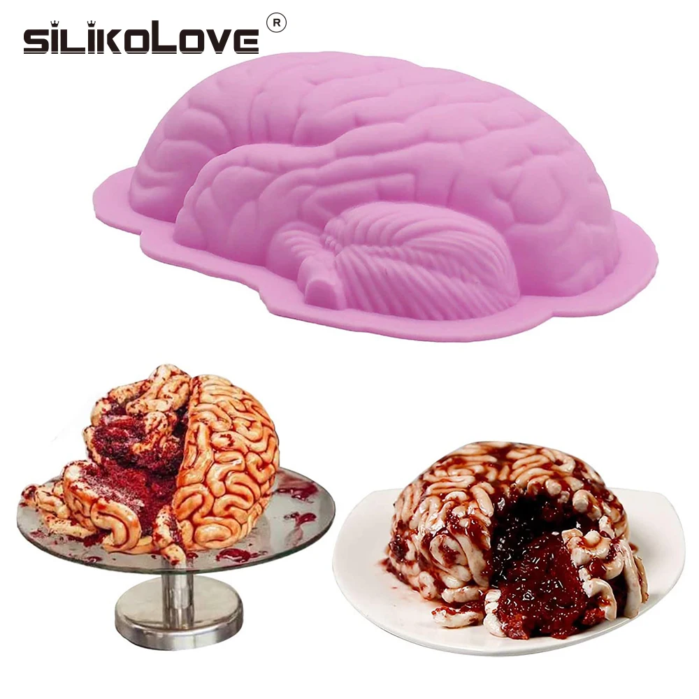 Силиконовая форма SILIKOLOVE для торта большая фотоформа конфет Хэллоуина выпечки