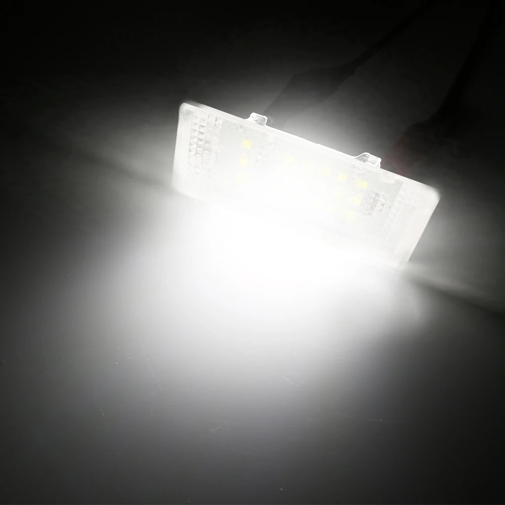 Светодиодсветильник Лампы Canbus для номерного знака автомобиля 2 шт. 6000 К белые