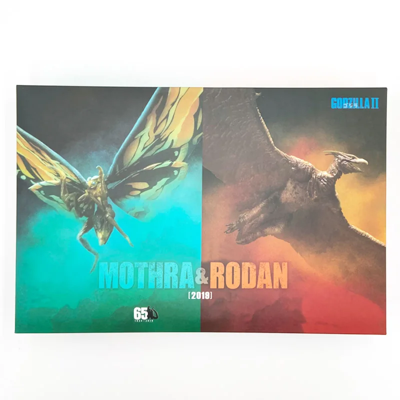 Фильм &quotГодзилла&quot Rodan Vs. Mothra ПВХ экшн-фигурка Коллекционная модель игрушки |
