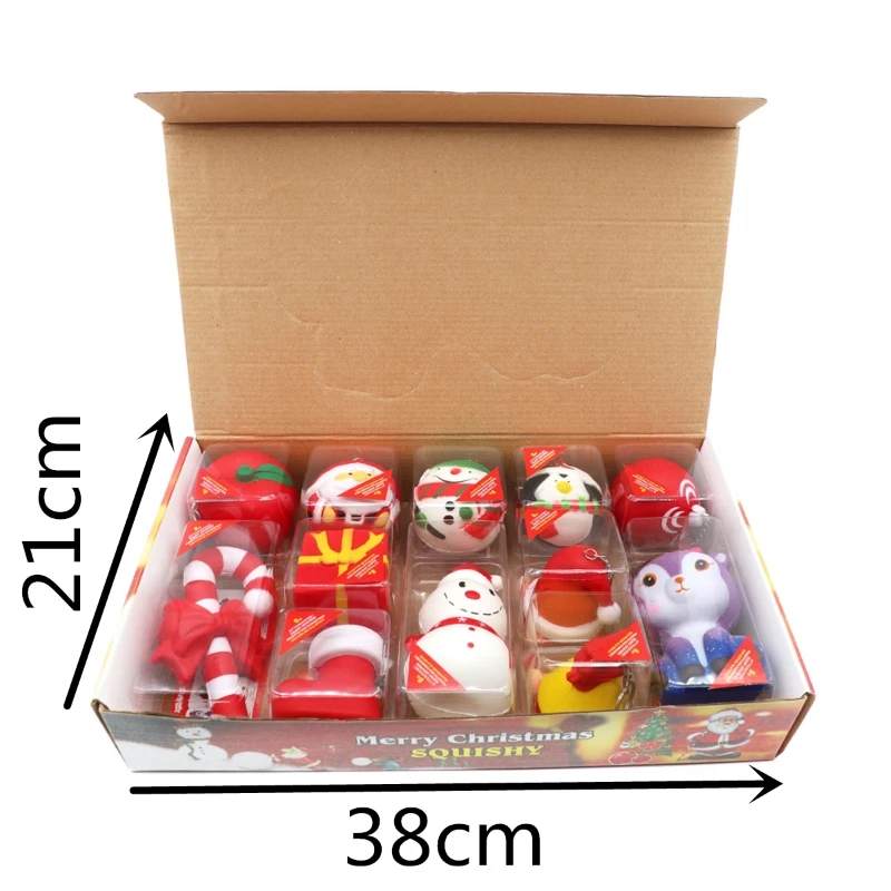 

Christmas Gift Xmas Squishy Squeeze Toys Slow Rising Cream Scented Antistress