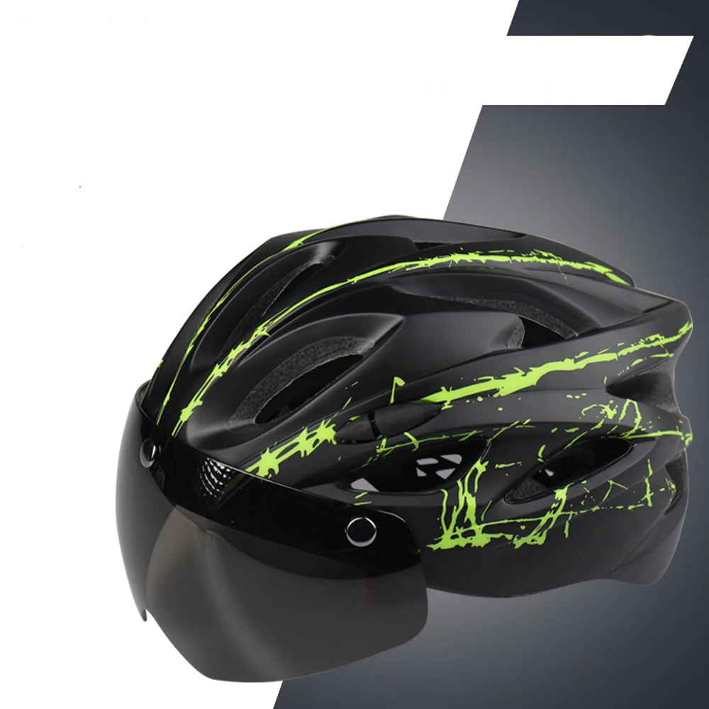 Модернизированный велосипедный шлем с оверсайз ультралегкий для горного