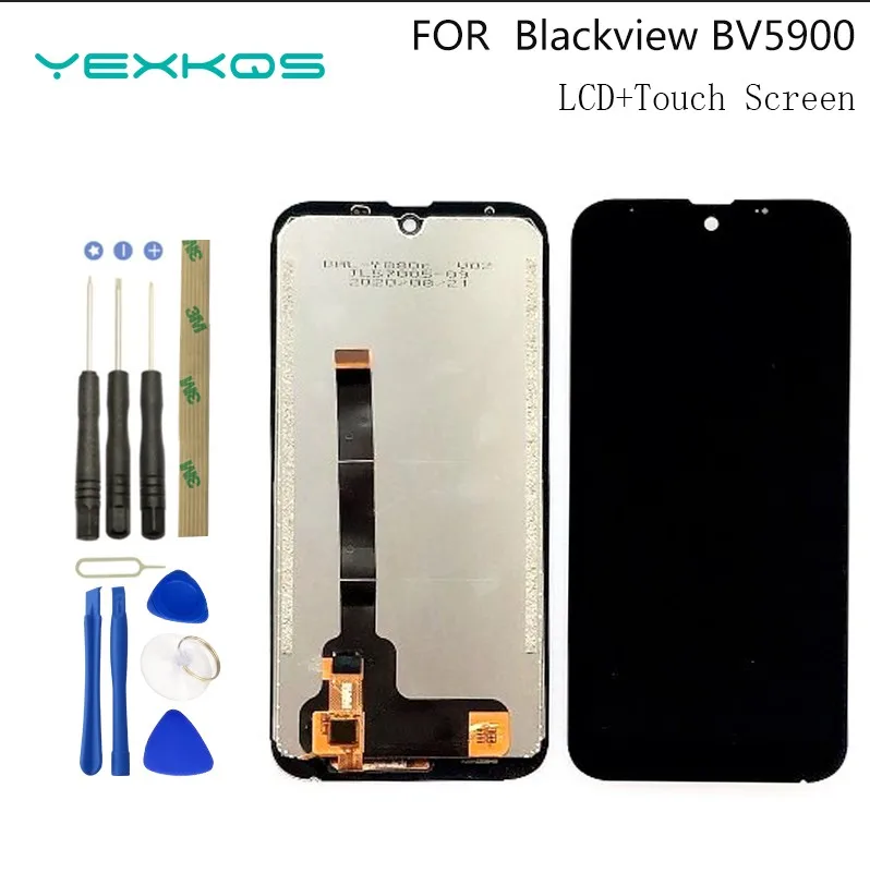 Новинка 100%, оригинальный ЖК-дисплей Blackview BV5900 + стандартный ЖК-дисплей + сенсорный дигитайзер для Blackview BV5900 + Инструменты