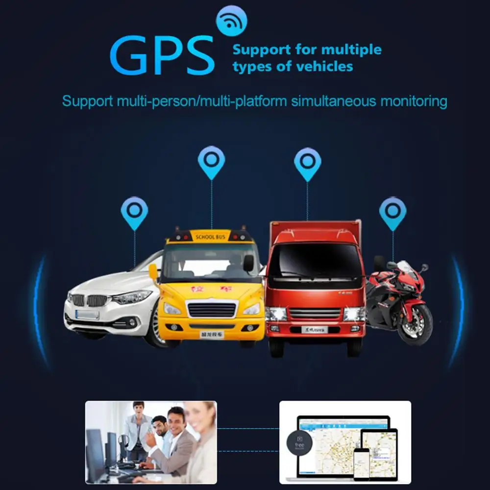 Автомобильный GPS-трекер CJ720 GSM-локатор с дистанционным управлением
