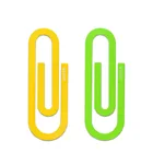 2 шт.лот супер большие металлические бумажные зажимы, декоративные настольные аксессуары, школьные и офисные принадлежности