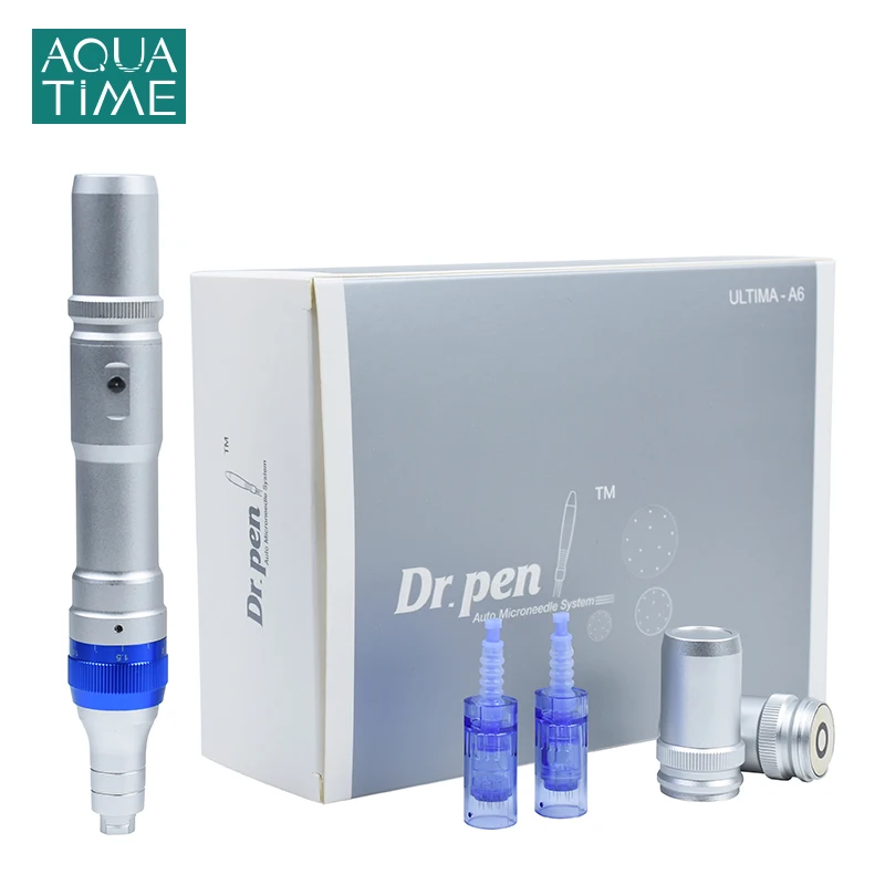 Dr Pen Ultima A6 Electric Micro Needle Derma Pen Microneedling with Bayonet Cartridges Cordless Derma Auto Pen Skin Care Tool