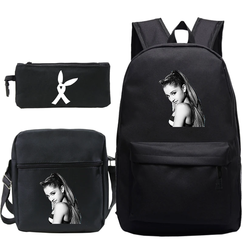 Ariana большая сумка-рюкзак Mochila 3 шт./компл. школьные рюкзаки для девочек и мальчиков рюкзак для ноутбука дорожные сумки женские рюкзаки+ ручные сумки+ сумка для ручек - Цвет: 14