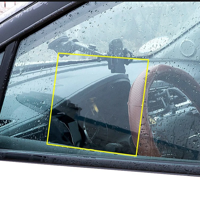 Непромокаемая пленка для автомобильного зеркала заднего вида защита от дождя