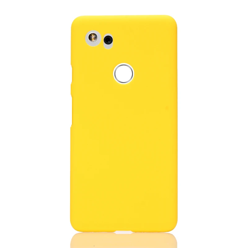 Чехол для Google Pixel 3 XL 2 2XL гладкая задняя защита пластиковый чехол телефона Fundas