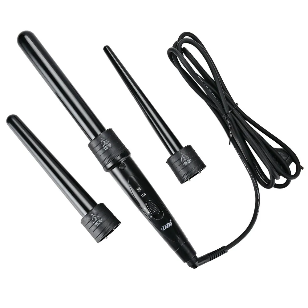 Щипцы для завивки волос Pro 3 в 1 плойка с вращающейся палочкой керамические щипцы