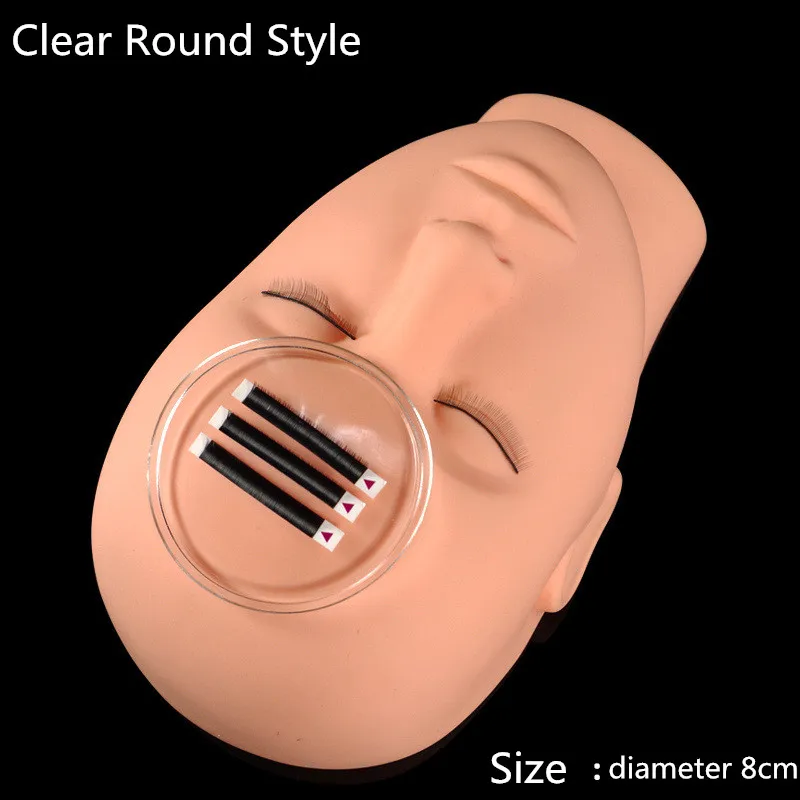 Гибкая силиконовая подставка для наращивания ресниц инструмент легкого захвата