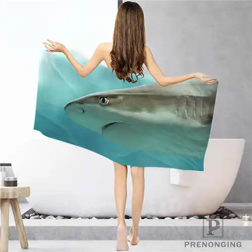 Пользовательский Дельфин (2) тряпка для ванной комнаты полотенце s лица/банное